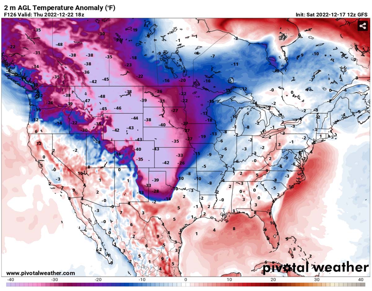 The Coldest Christmas In Decades Coming For Millions Bustednuckles